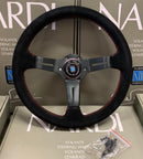 Deep dish quick release steering wheel