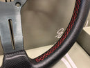 Deep dish quick release steering wheel