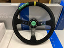 Quick release steering wheel