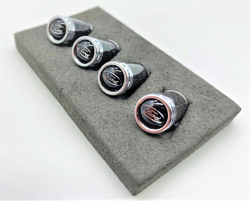 Black Carbon fiber Aluminum Tire cap