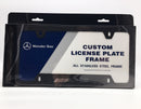 Deluxe Carbon fiber license plate frame