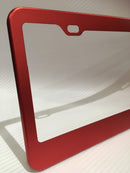 Aluminum license plate frame