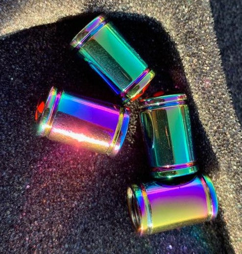 Titanium Logo Tire cap