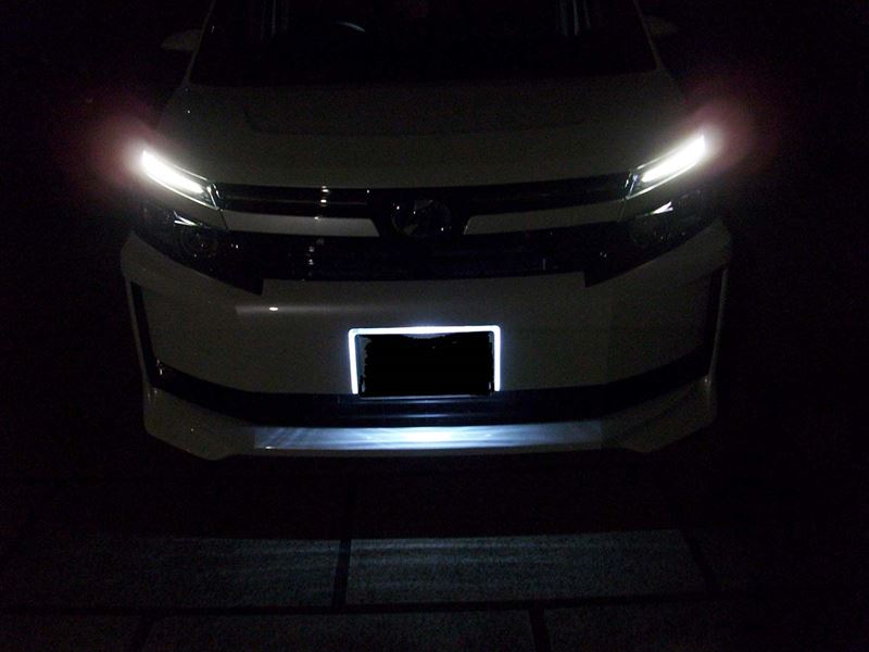 LED License plate frame