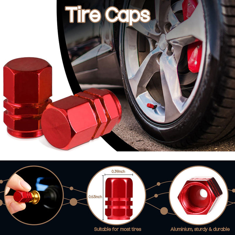 Aluminum Color Tire Caps
